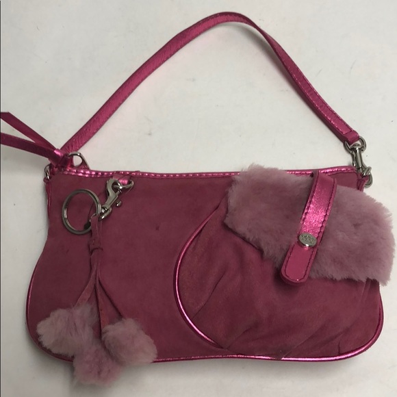 UGG Shoulder Bag Pink Hobo - Picture 5 of 8